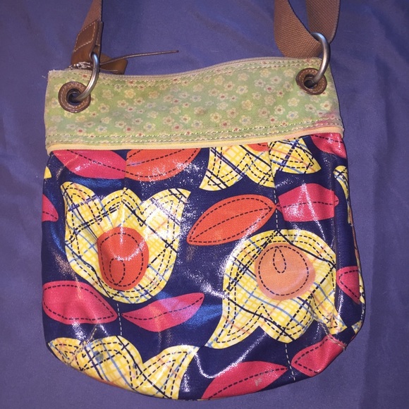 Fossil hobo bag flowers multicolored - Picture 4 of 5